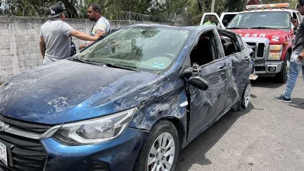 Conductor de golf en estado de ebriedad causa accidente en la México Querétaro.