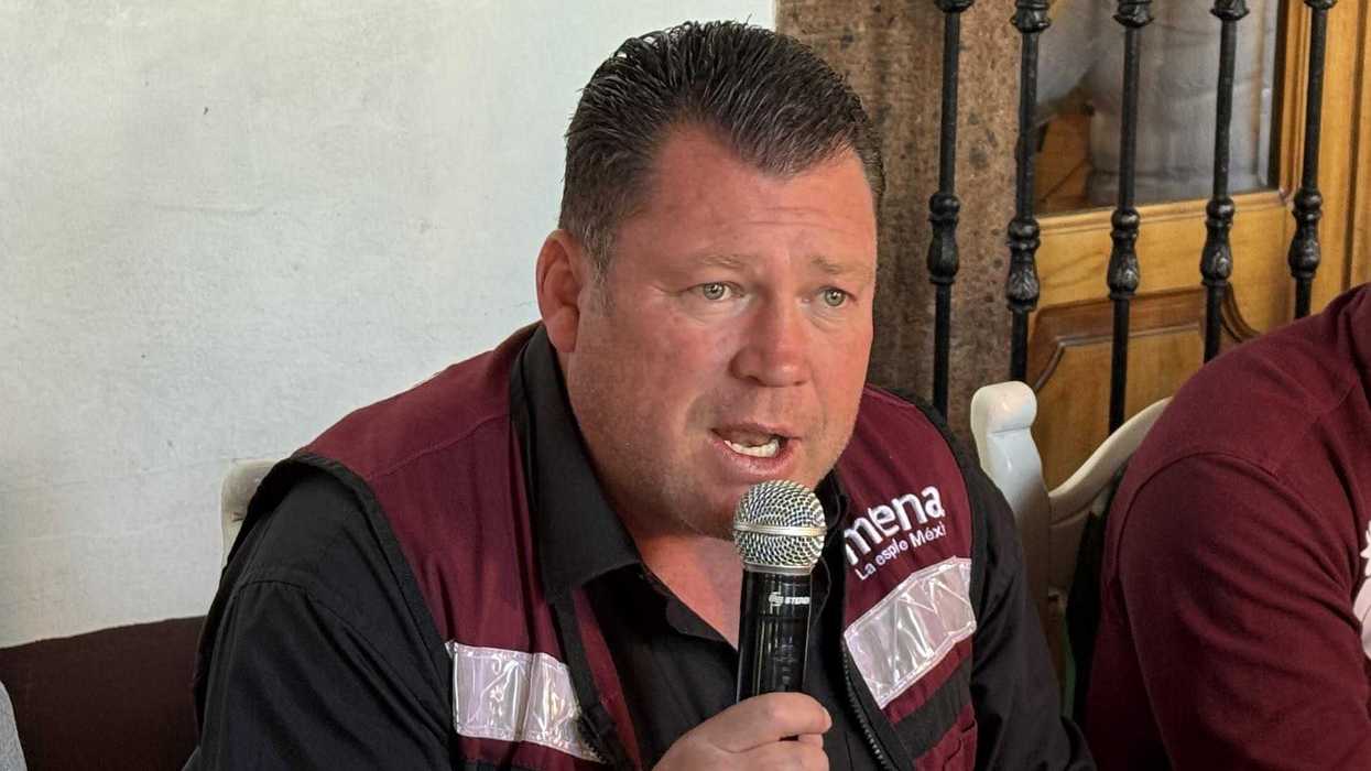 Conferencia de prensa sobre iniciativa de economía social para comercio informal en San Juan del Río Querétaro