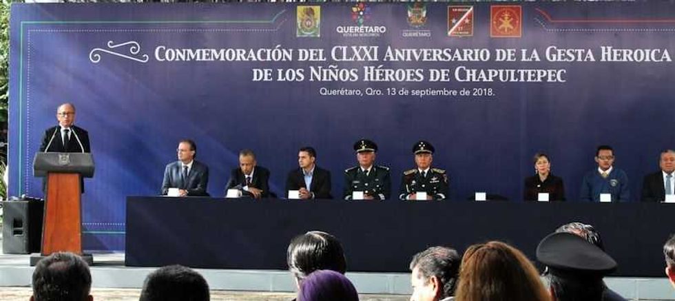 conmemoran en queretaro 171 aniversario de ninos heroes