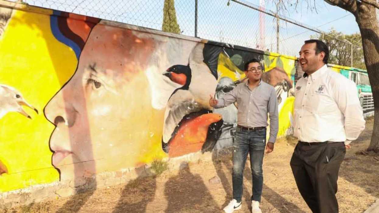 Conoce los Comurales pintados por jóvenes en San Juan del Río.