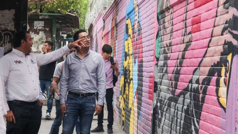 Conoce los Comurales pintados por jóvenes en San Juan del Río.