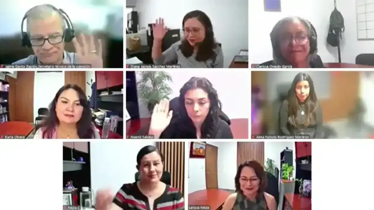 Consejeras y personal del IEEQ participan en sesión virtual de la Comisión de Prerrogativas y Partidos Políticos