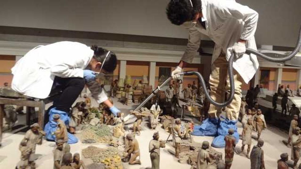conservación de la maqueta del Mercado de Tlatelolco.