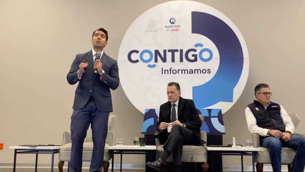 Construcción de infraestructura hidráulica en Querétaro para prevenir inundaciones en zona norte de la ciudad.