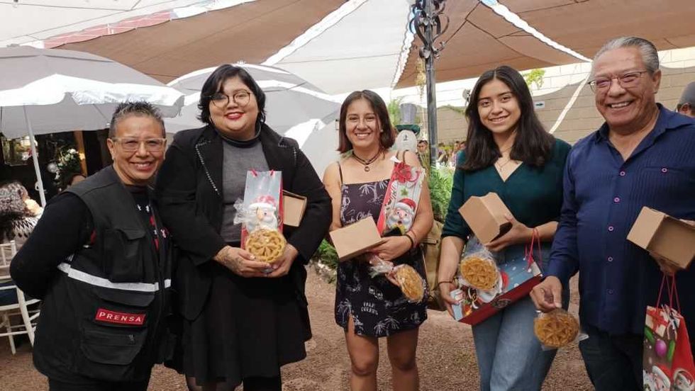 Convivio del gremio de periodistas en San Juan del Río.