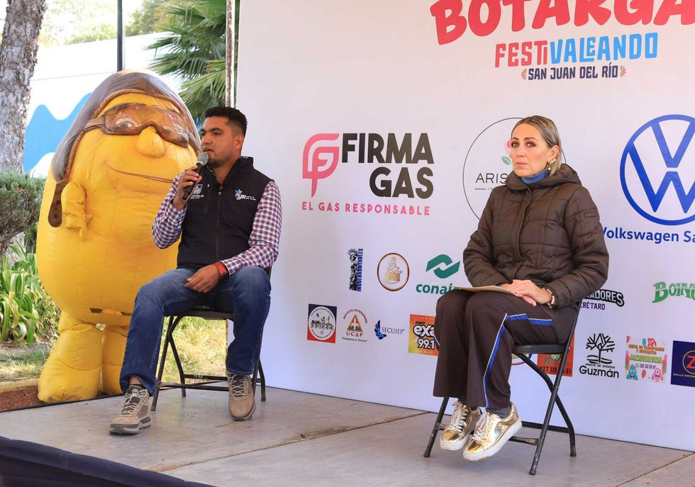 Coordinador Paulino Moreno anuncia primera carrera botargas Festivaleando San Juan del R\u00edo Quer\u00e9taro.