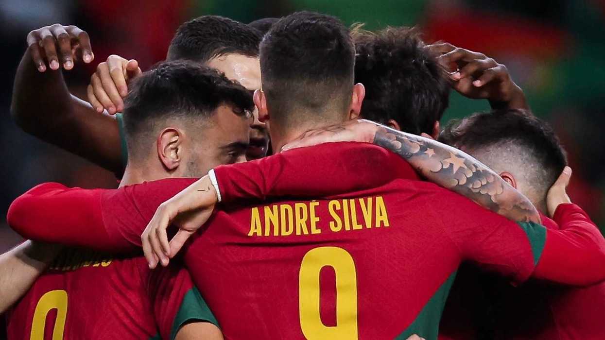 Cristiano Ronaldo en conferencia con Roberto Martínez tras anuncio de convocatoria de Portugal al Mundial 2026