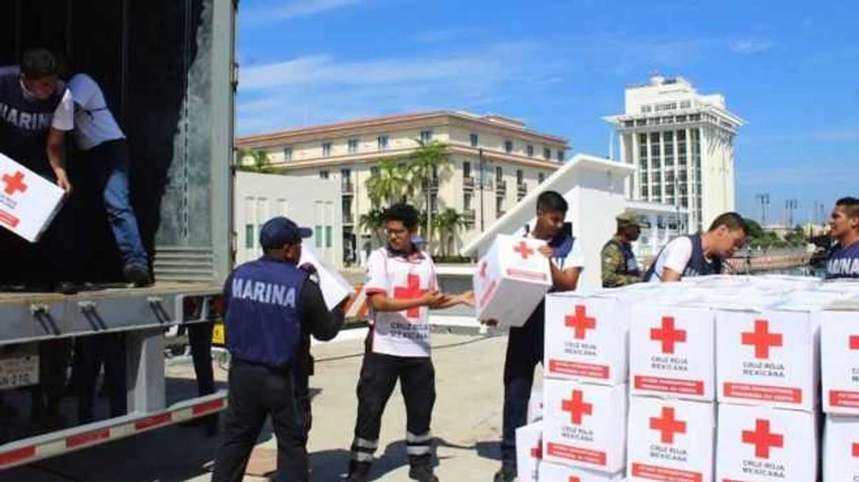 Cruz Roja Mexicana manda ayuda a Las Bahamas