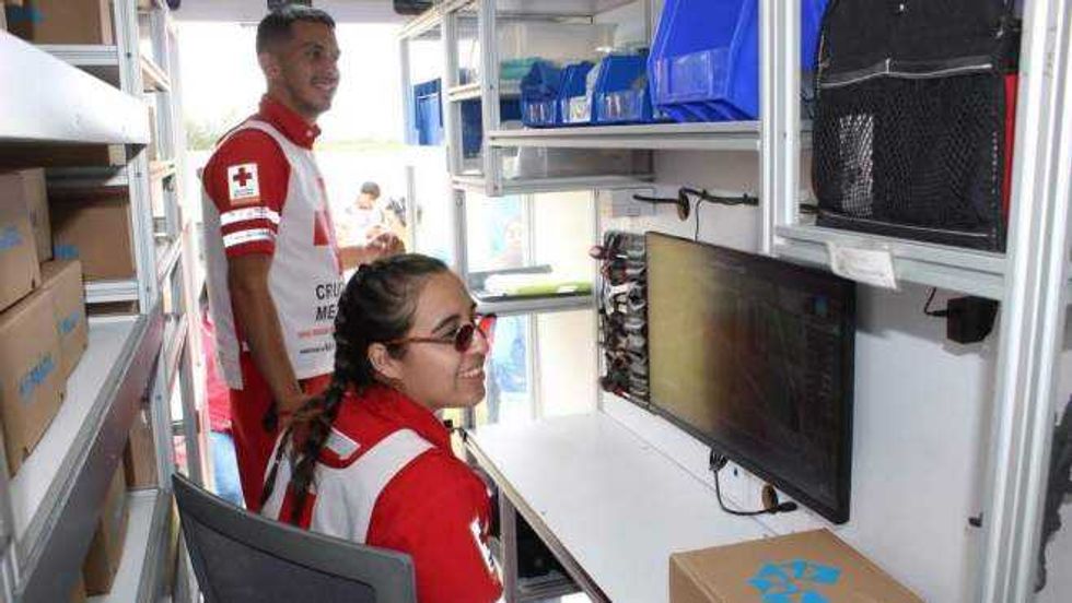 Cruz Roja Querétaro prueba drones para emergencias médicas.