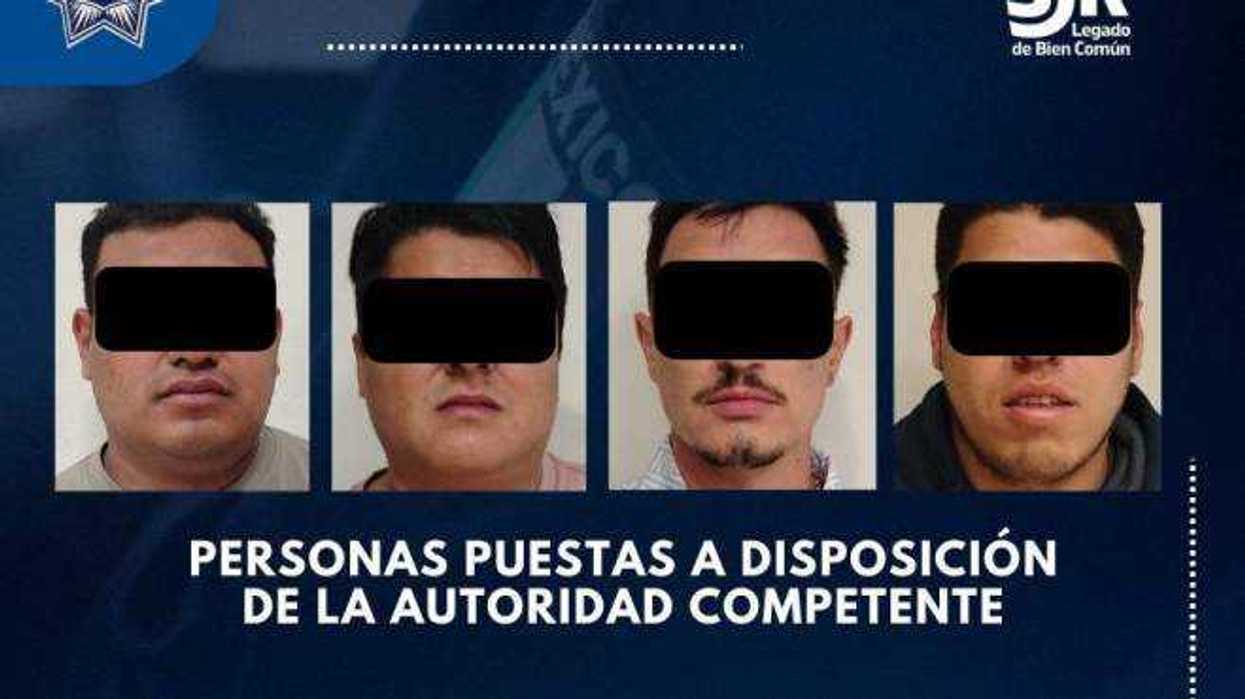 Cuatro detenidos en Rancho Banthí tras amenazar a policías durante operativo.