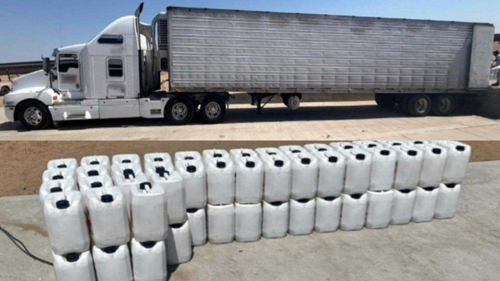 Decomisan más de 1.5 toneladas de metanfetamina en Sonora.