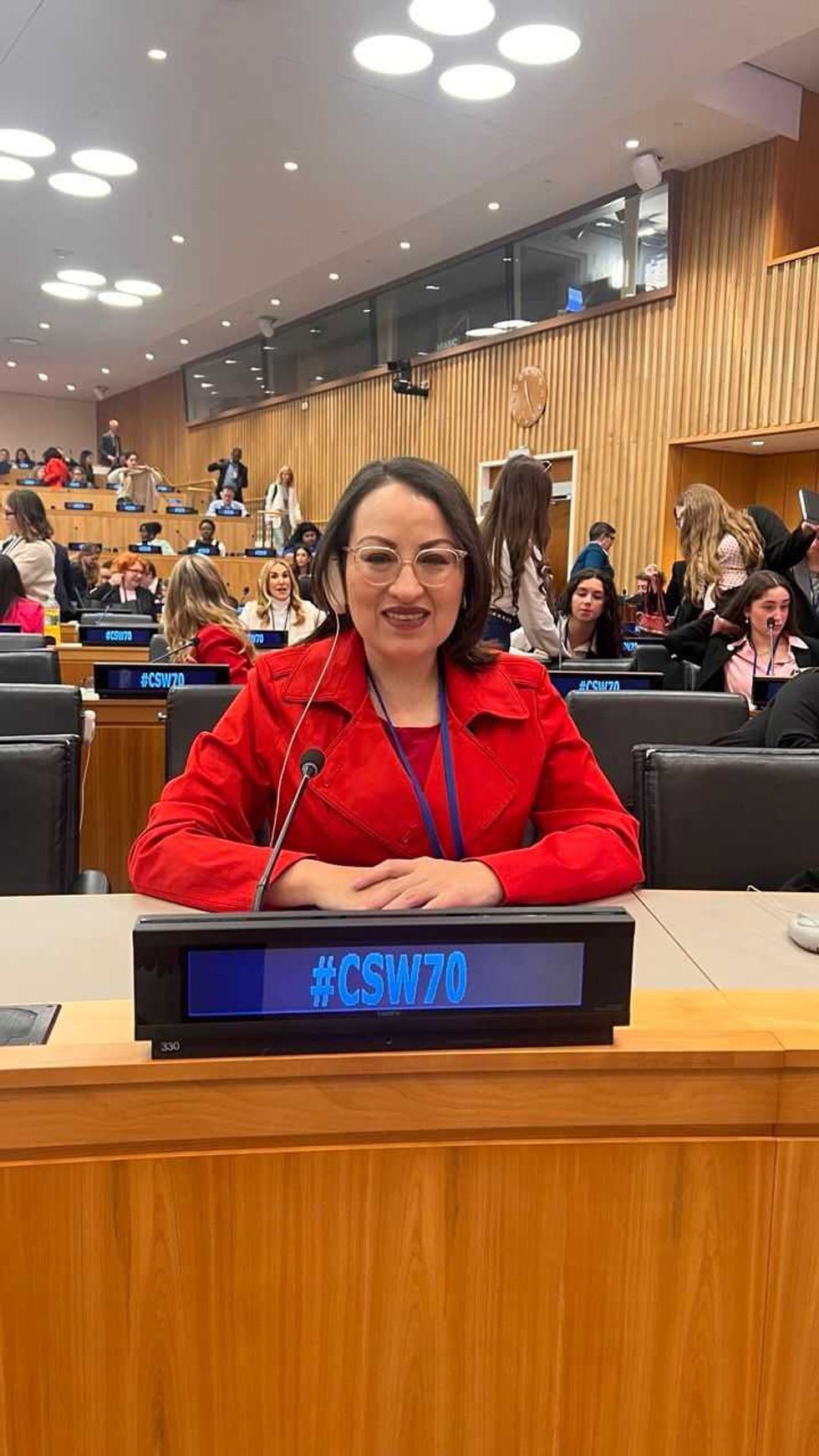 Delegaci\u00f3n de Quer\u00e9taro en la CSW70 de la ONU presenta el Sistema Municipal de Cuidados