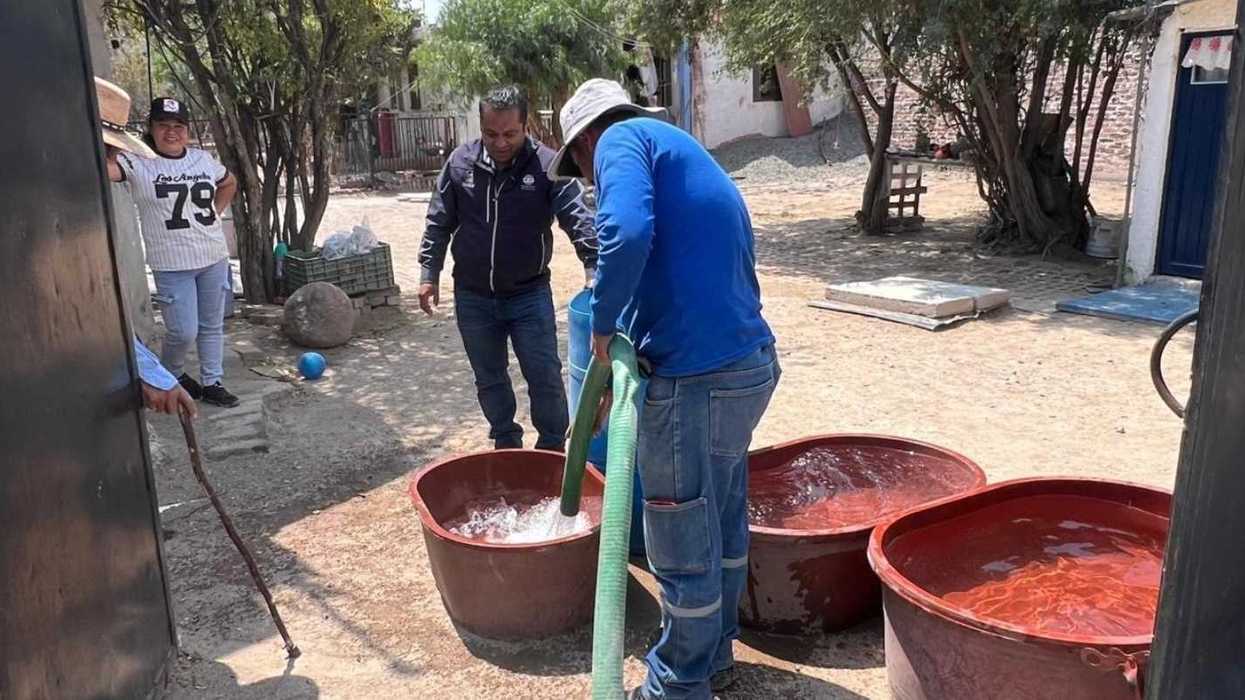 Desabasto de agua potable en Pedro Escobedo y Ezequiel Montes Querétaro reportado al gobernador Kuri