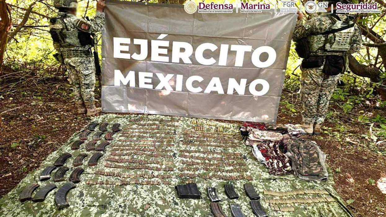 Desmantelan estructuras de grupos criminales en Sinaloa tras operativos coordinados. Foto: Gabinete de Seguridad de México.