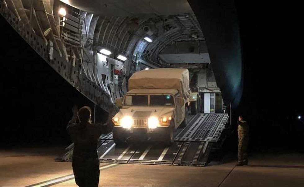 despliegan mas de mil marines a frontera de san diego con mexico 1