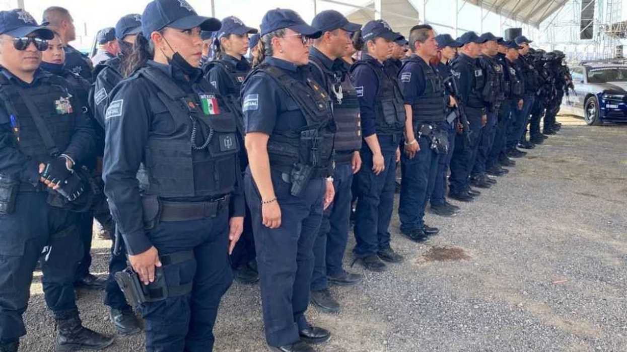 Despliegan operativo de seguridad en Feria San Juan del Río 2023.