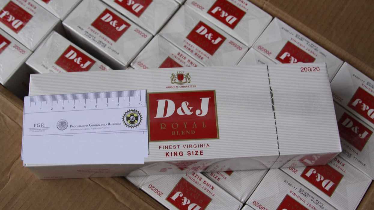 Destruyen más de 46 millones de cigarros ilegales. NOTIMEX