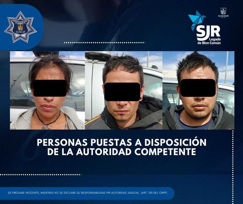 Detenidos por robo a casa habitación en La Estancia.