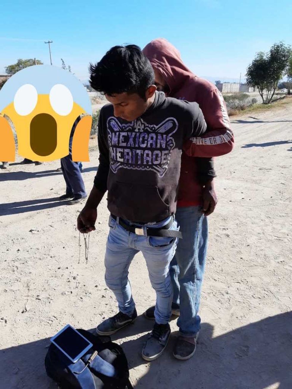 detenidos por vecinos la estancia