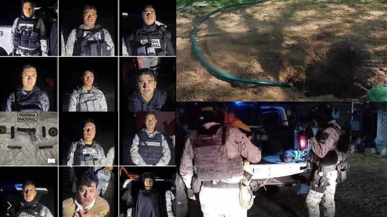 Detienen a 11 elementos de Guardia Nacional por huachicoleo en Guanajuato.