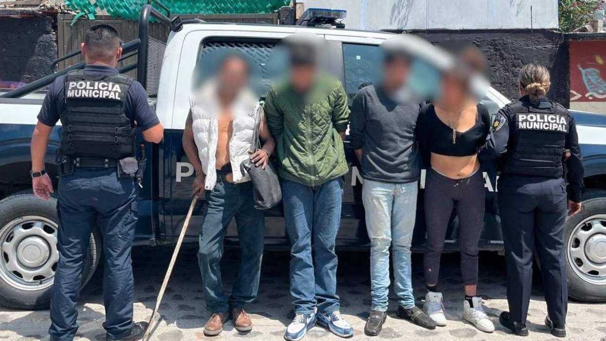 Detienen a 4 personas por irrumpir inmueble asegurado en San José el Alto.