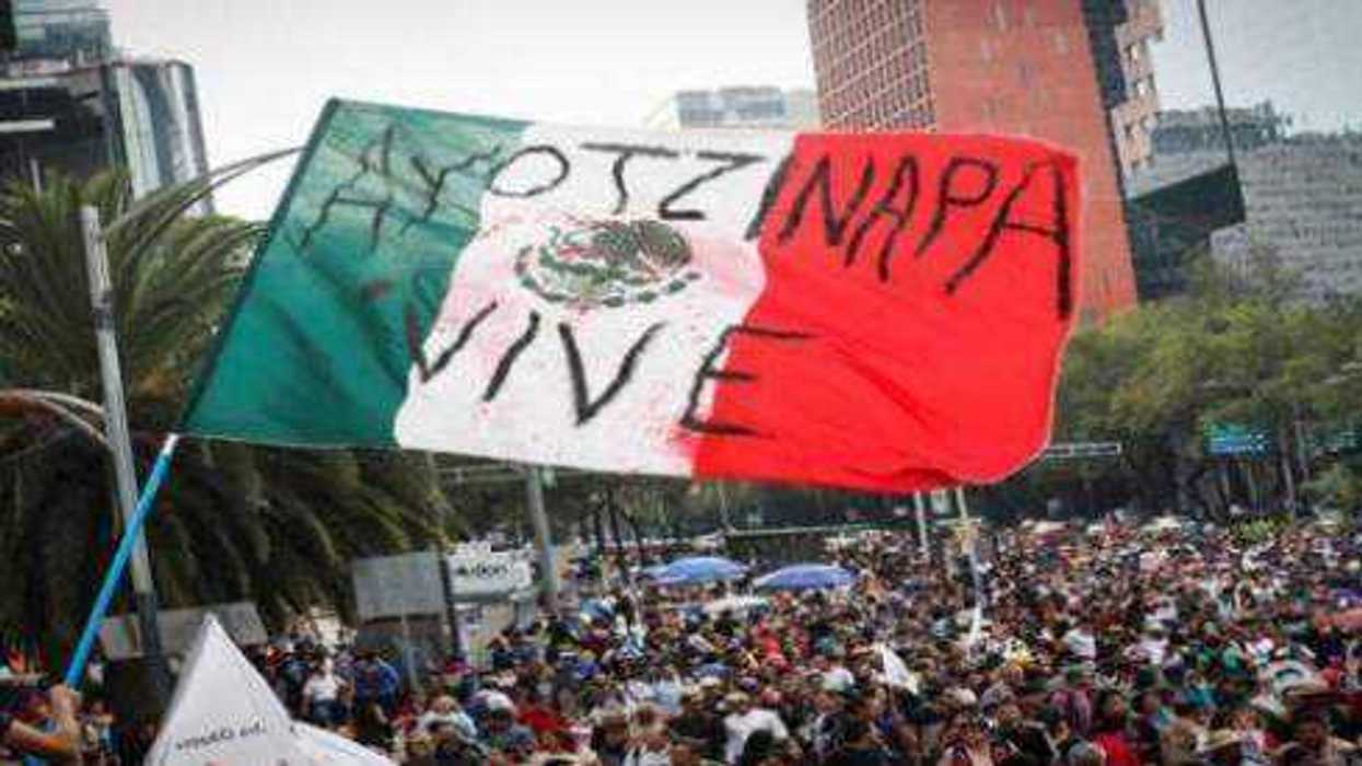 Detienen a exjueza mexicana por desaparición de 43 estudiantes de Ayotzinapa. Foto: CNDH.