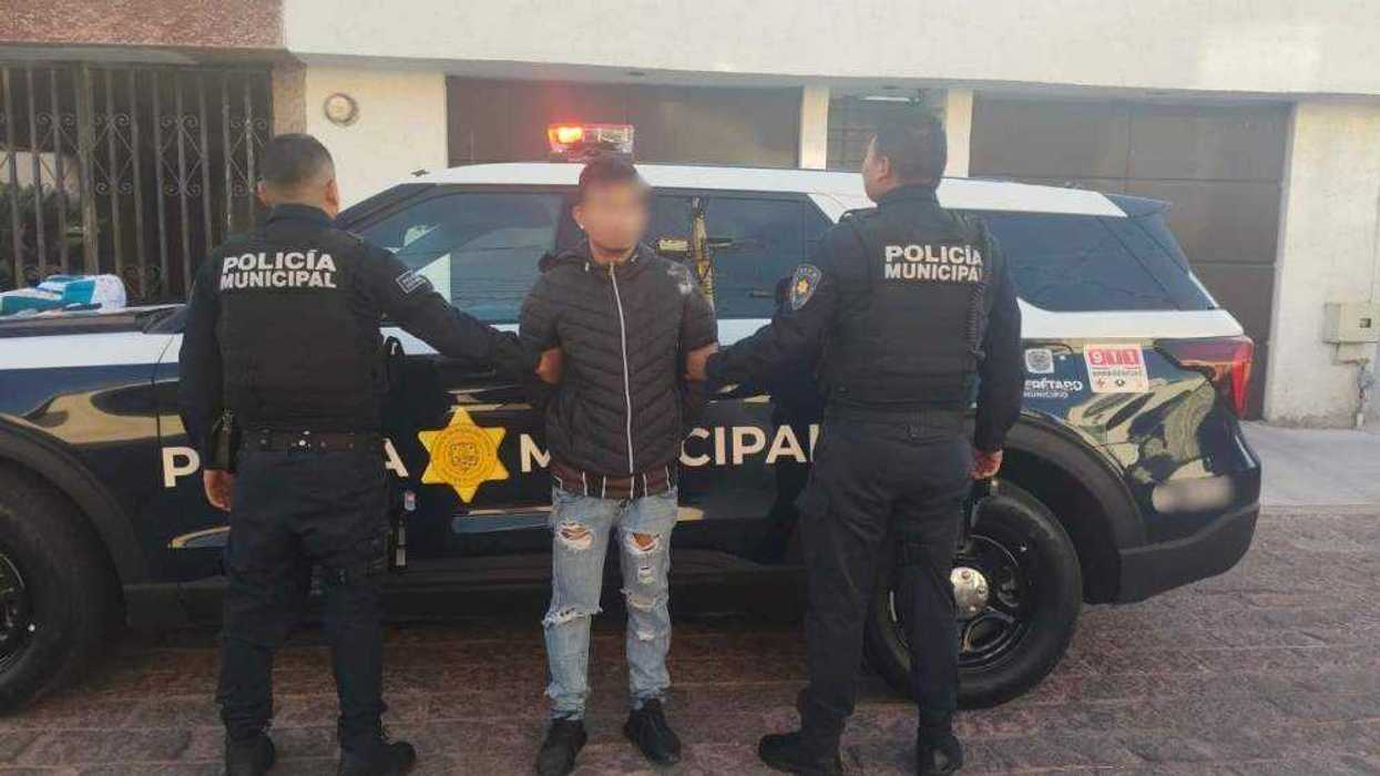 Detienen a sujeto en colonia Cimatario con llaves limadas y presunta intención de robo.