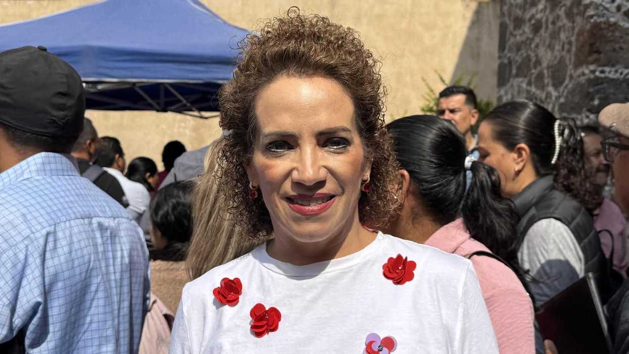 Diputada Adriana Meza Argaluza durante entrevista con Rotativo sobre reforma a Ley de Turismo en Querétaro