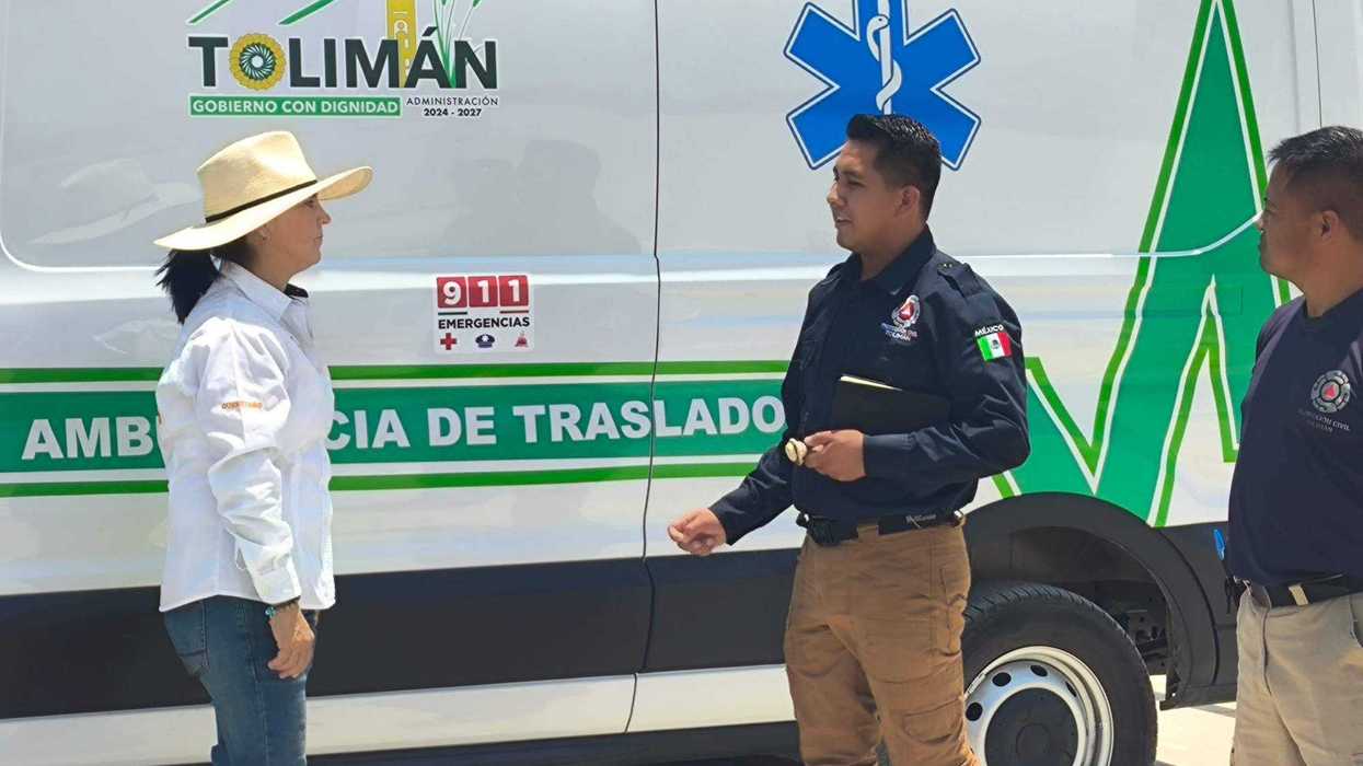 Diputada Tere Calzada visita Protección Civil de Tolimán para evaluar necesidades operativas.