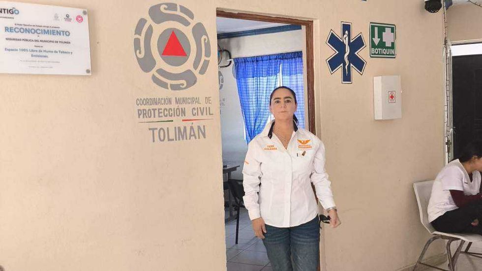 Diputada Tere Calzada visita Protección Civil de Tolimán para evaluar necesidades operativas.