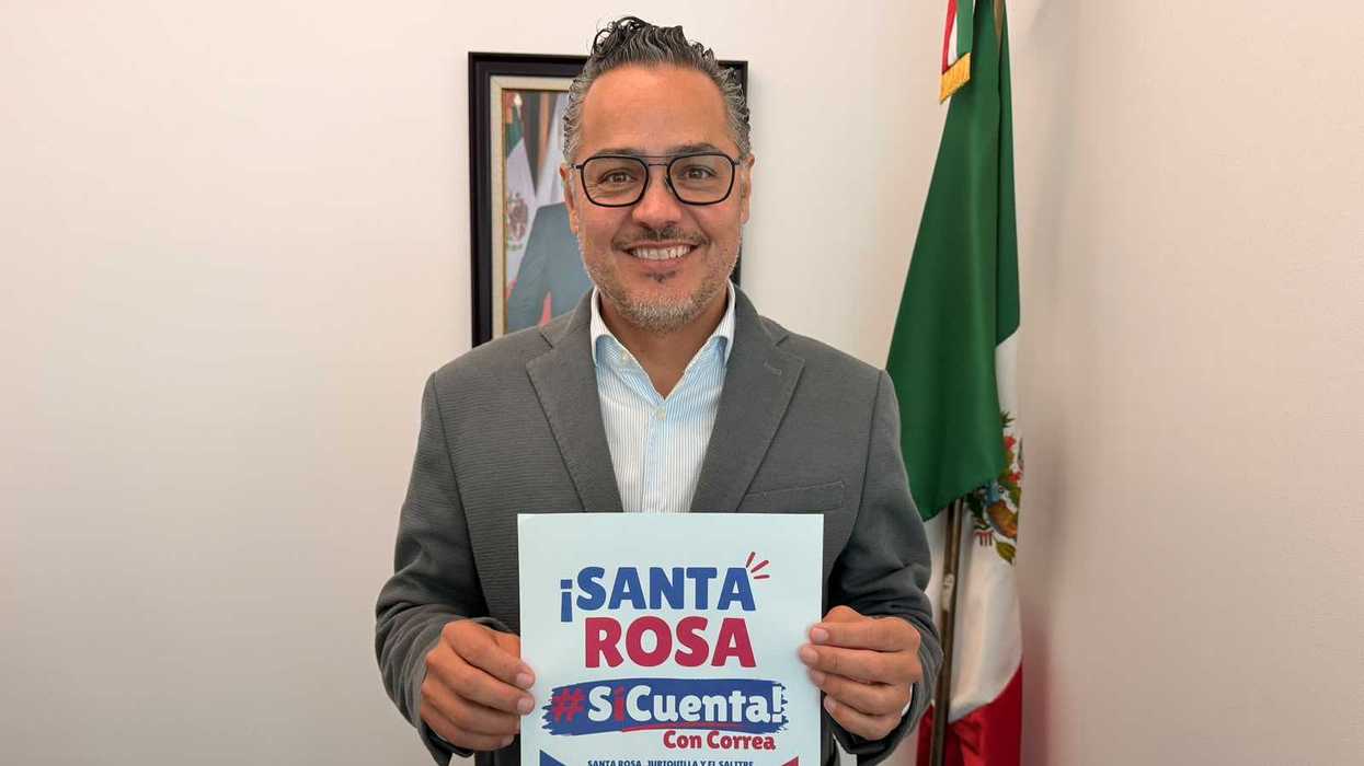 Diputado Enrique Correa Sada durante posicionamiento sobre la municipalización de Santa Rosa Jáuregui