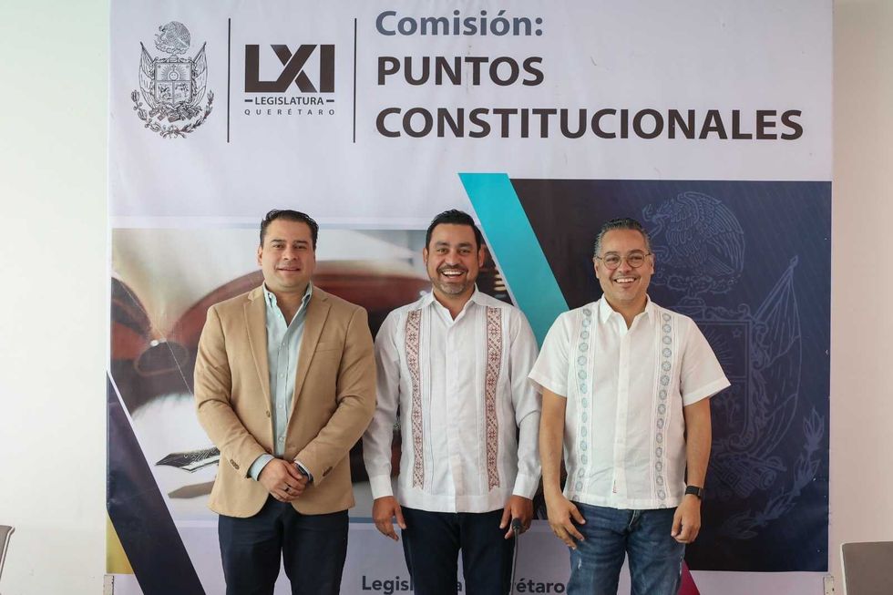 Diputado Homero Barrera McDonald preside sesi\u00f3n de la Comisi\u00f3n de Puntos Constitucionales del Congreso de Quer\u00e9taro sobre igualdad sustantiva