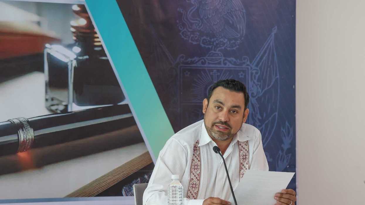 Diputado Homero Barrera McDonald preside sesión de la Comisión de Puntos Constitucionales del Congreso de Querétaro sobre igualdad sustantiva
