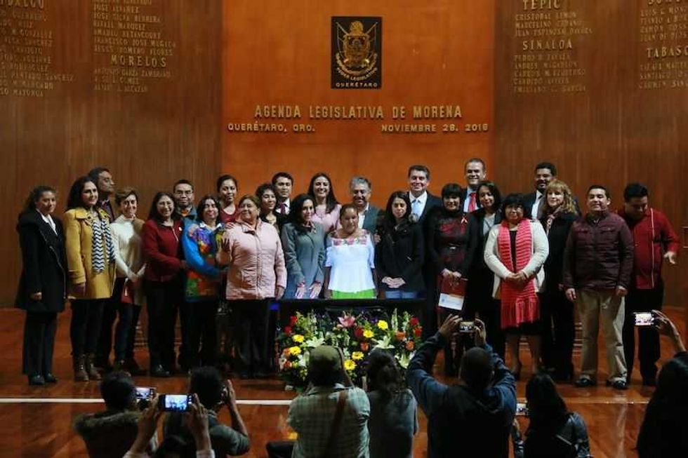 diputados de morena presentan agenda legislativa en queretaro