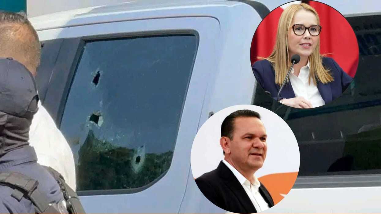Diputados de Movimiento Ciudadano Sergio Torres Félix y Elizabeth Montoya Ojeda atacados a balazos en el centro de Culiacán, Sinaloa