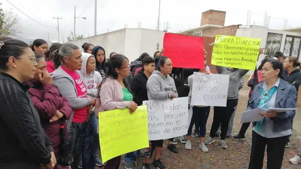 Director de telesecundaria acusado de abuso sexual en San Juan del Río. FOTO: REDES TERE OROZCO.