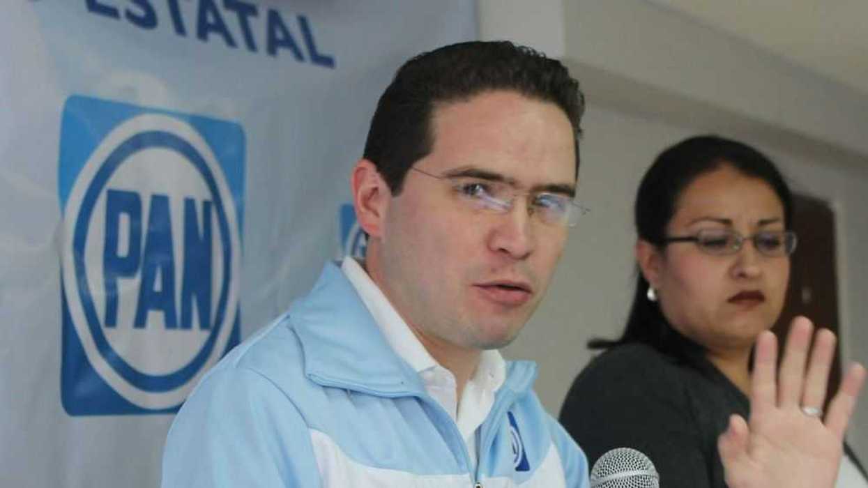 Dirigente estatal del PAN, José Luis Báez Guerrero. 7FOTO