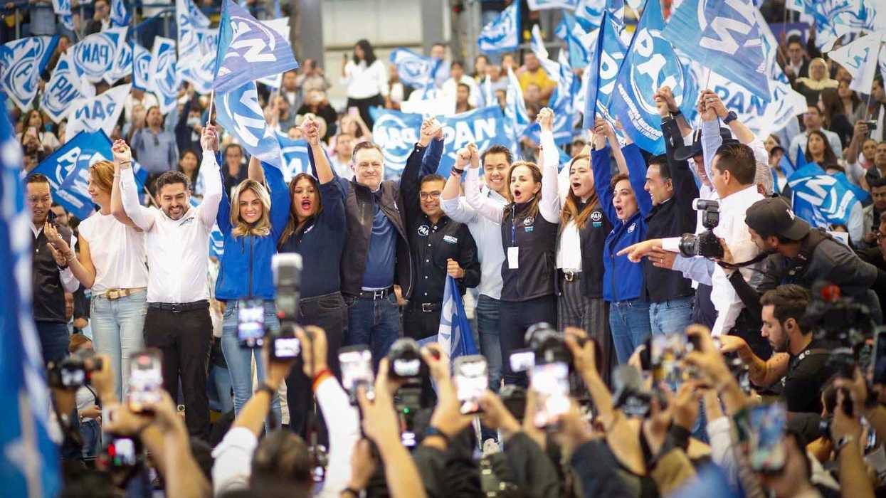 Dirigentes del PAN Querétaro durante evento de activación territorial rumbo a elecciones 2027 en la entidad