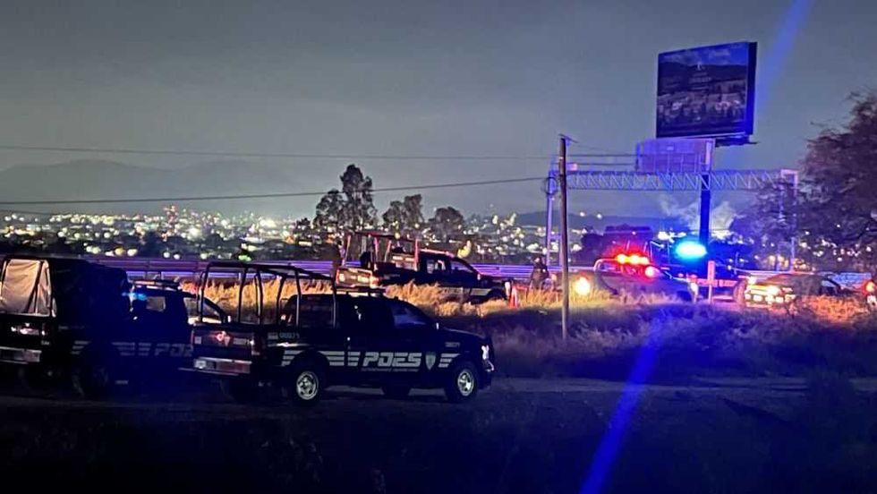 Dos policías murieron en trágico accidente en la México Querétaro.