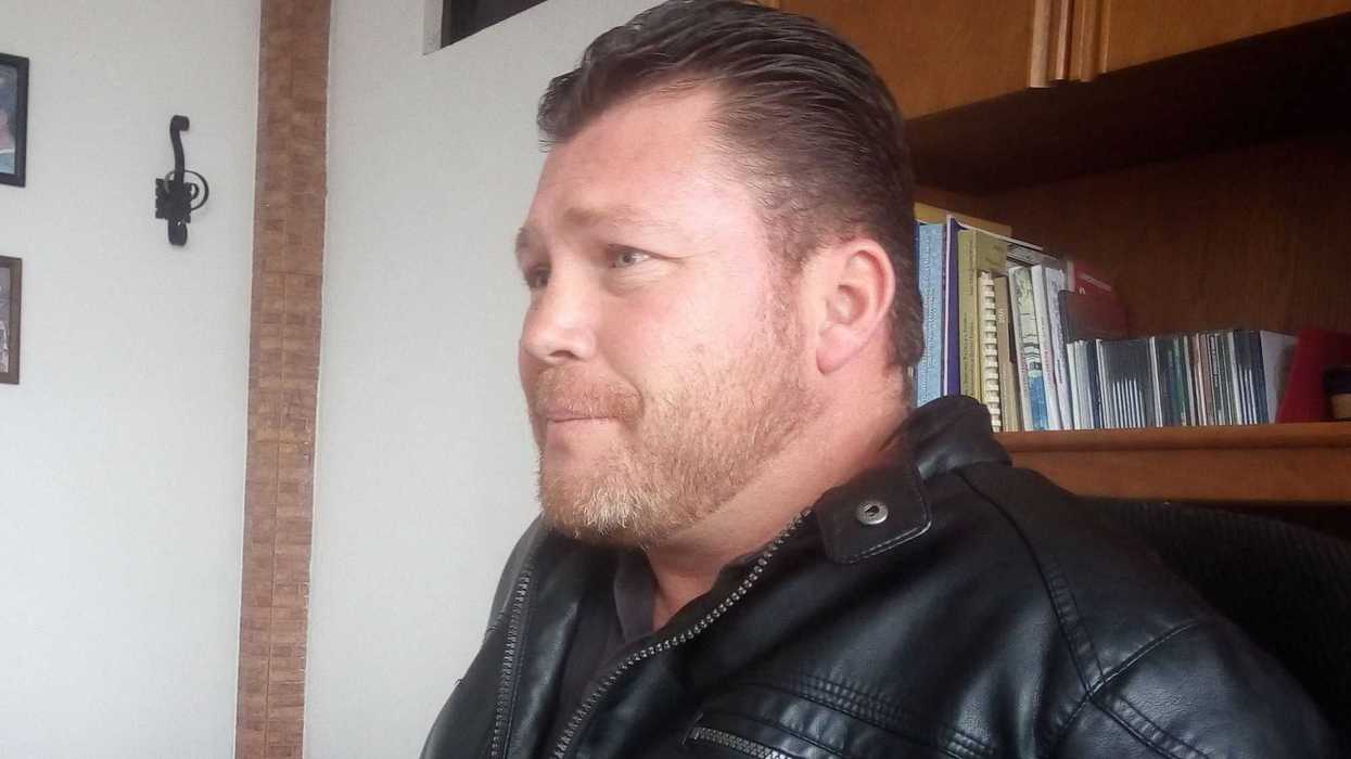 Edgar Inzunza Ballesteros, dirigente del comité municipal del Partido Acción Nacional (PAN).