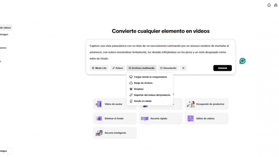 Editor de video gratuito que extrae momentos destacados de transmisiones largas.