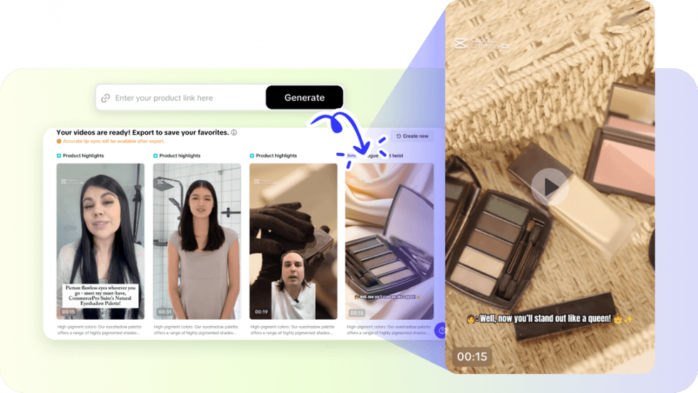 Editor de video gratuito que extrae momentos destacados de transmisiones largas.