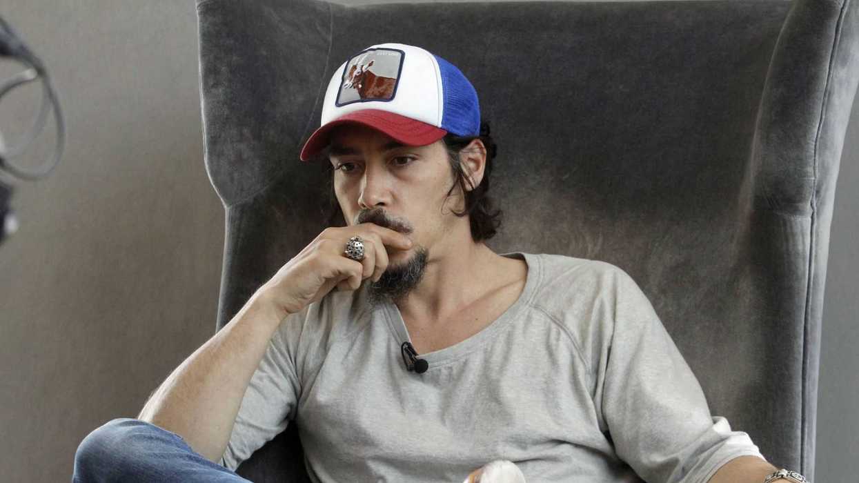 El actor español Óscar Jaenada. NOTIMEX