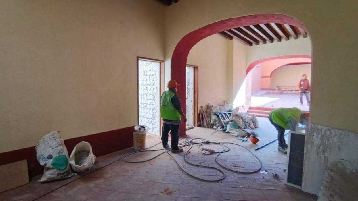 El Centro Histórico y Cultural de San Juan del Río, ubicado en Avenida Juárez 30 Oriente, avanza en su segunda etapa de rehabilitación con inversión compartida del municipio y programa federal PAICE.