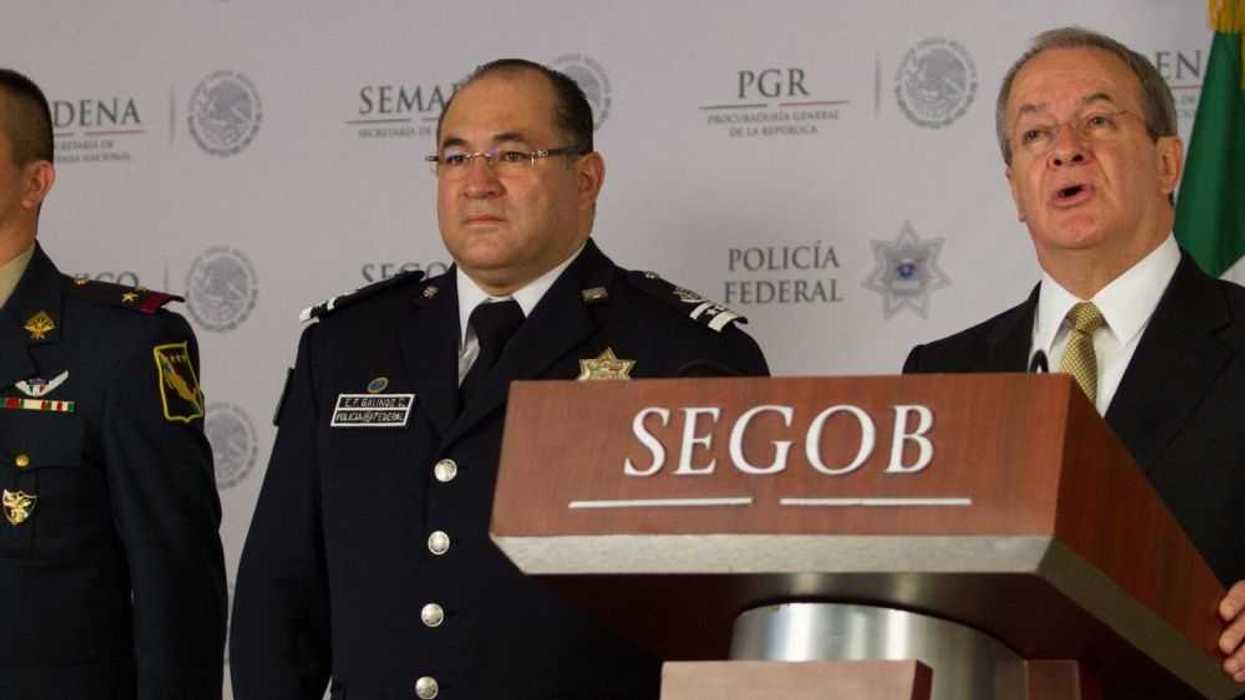 El Comisionado Nacional de Seguridad, Monte Alejandro Rubido anunció la captura de Arnoldo Villa Sánchez, segundo hombre en importancia y mando de la organización criminal de Héctor Beltrán Leyva. NOTIMEX