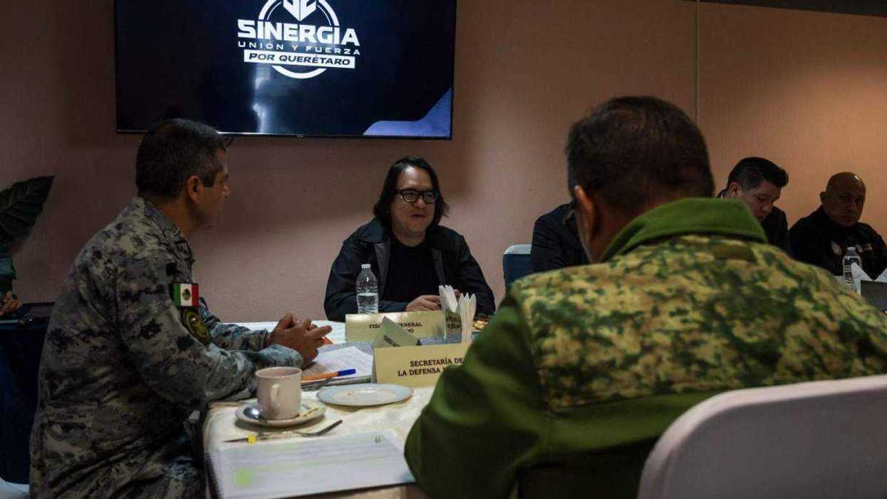 El Fiscal General encabezó la reunión semanal en instalaciones de la Guardia Nacional donde se revisaron resultados de Sinergia por Querétaro.