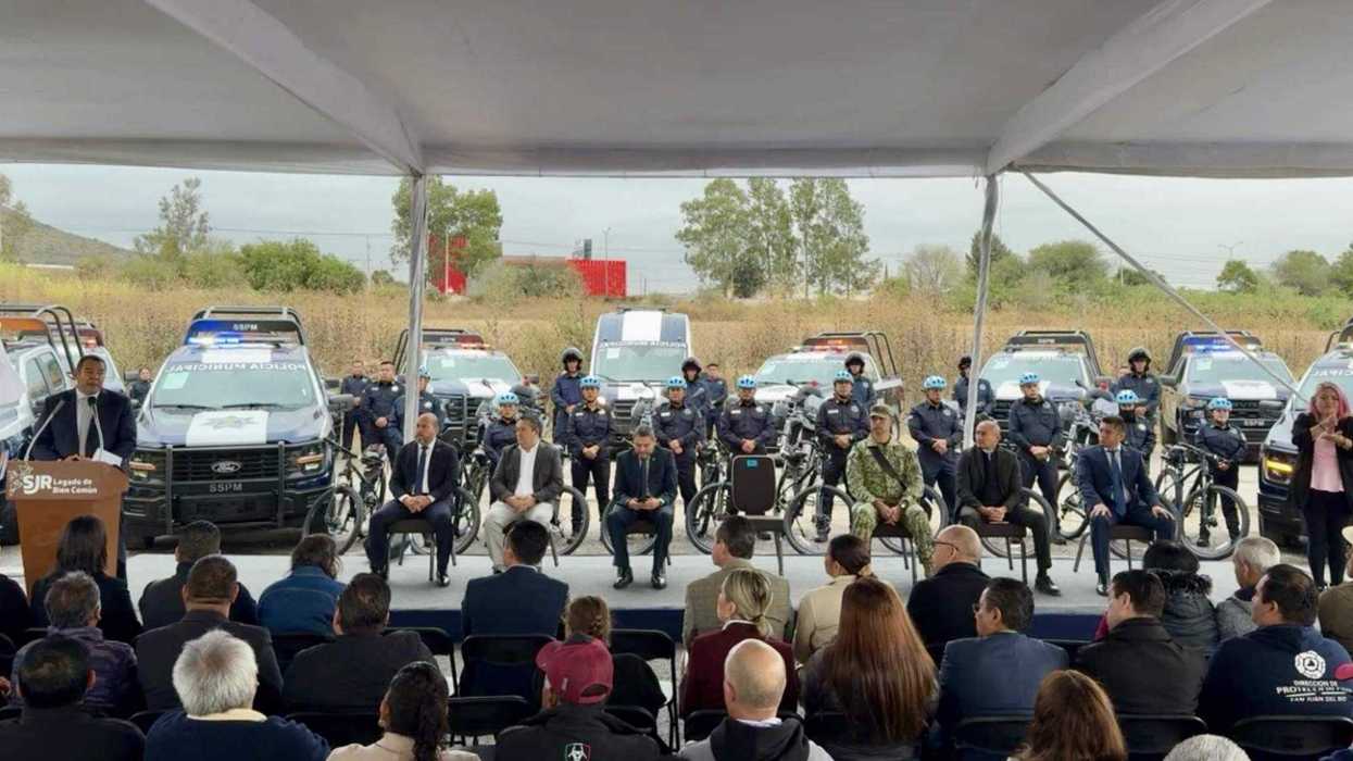 El gobierno municipal de San Juan del Río invirtió 39.7 millones de pesos en equipamiento policial, la cifra más alta en la historia del municipio.