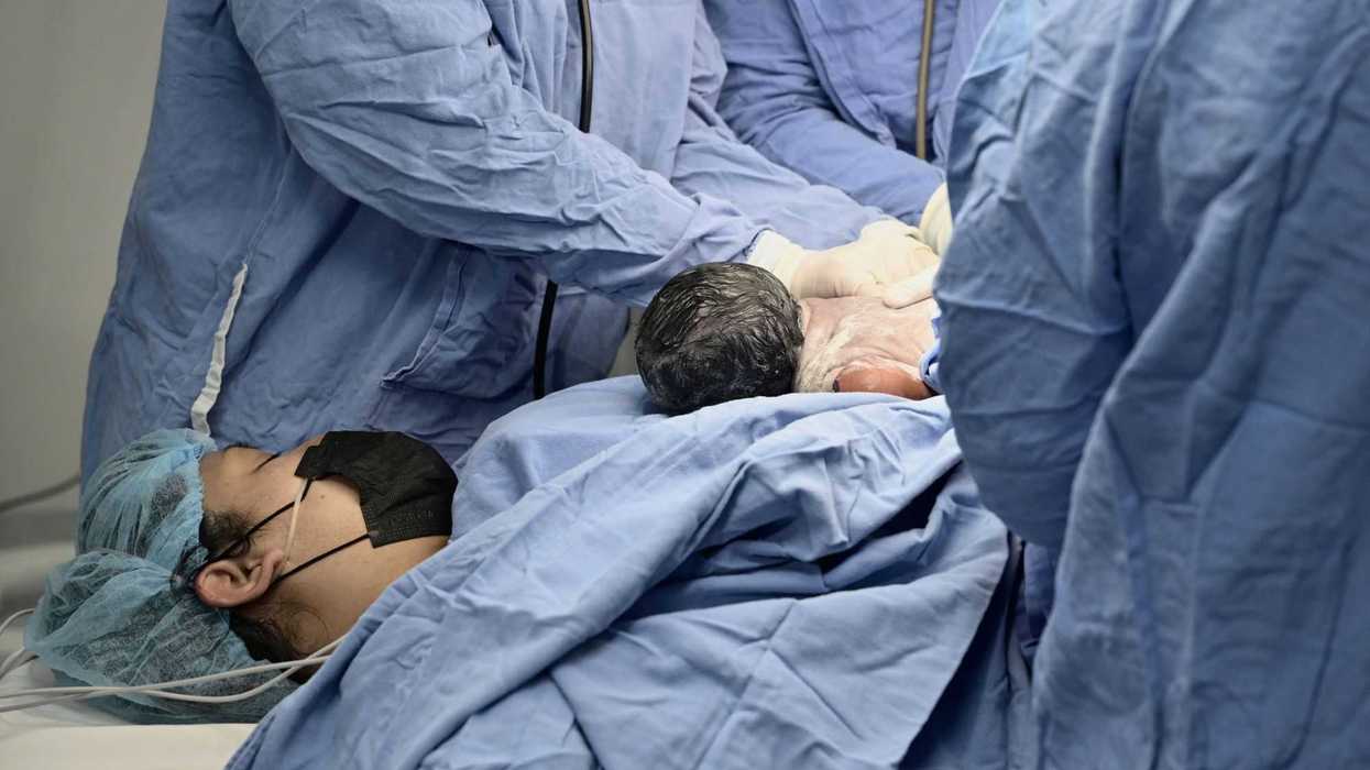 El IMSS Querétaro da la bienvenida a la primera niña de 2024.