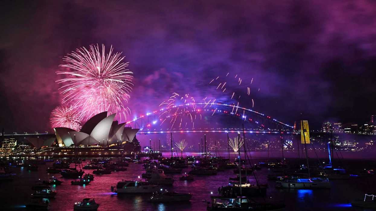 El mundo recibe 2025 tras un año de guerras, elecciones y gloria olímpica. AFP.