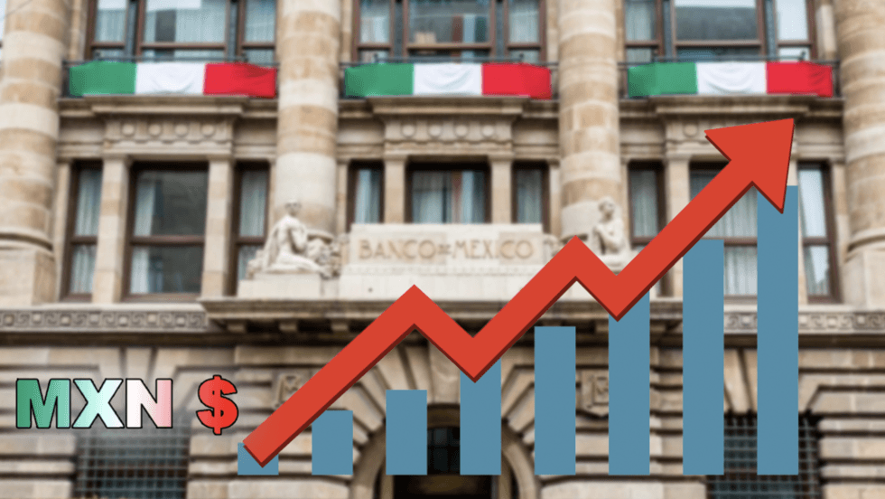 El peso mexicano alcanza su nivel más fuerte del año.